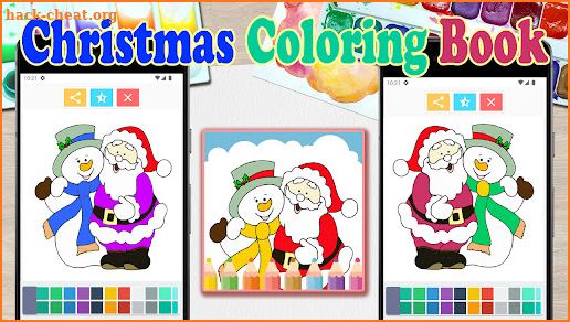 Christmas Coloring Book screenshot