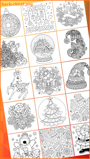 Christmas Coloring Book - Art Book Xmas Coloring screenshot