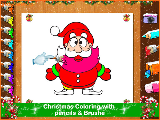 Christmas Coloring Book For Kids - Christmas Game screenshot