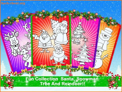 Christmas Coloring Book For Kids - Christmas Game screenshot