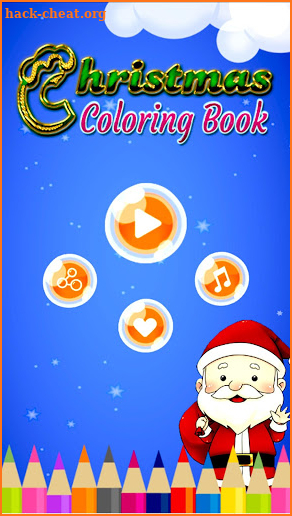 Christmas Coloring Book - Paint Me screenshot