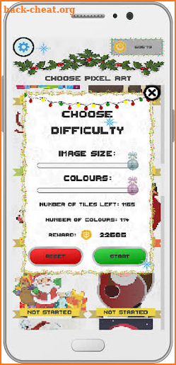 Christmas Colouring Pixel Art screenshot