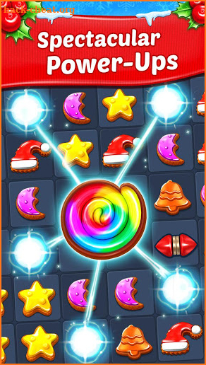 Christmas Cookie - Santa Claus's Match 3 Adventure screenshot