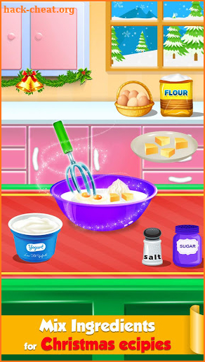 Christmas Cooking Game - Santa Claus Food Maker screenshot