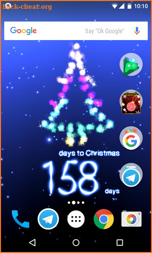 Christmas countdown screenshot