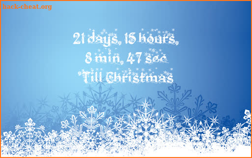 Christmas Countdown 🎄 screenshot