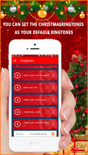 Christmas Countdown, Christmas Ringtones, Messages screenshot
