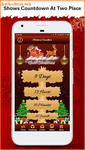 Christmas Countdown Timer 2018 screenshot