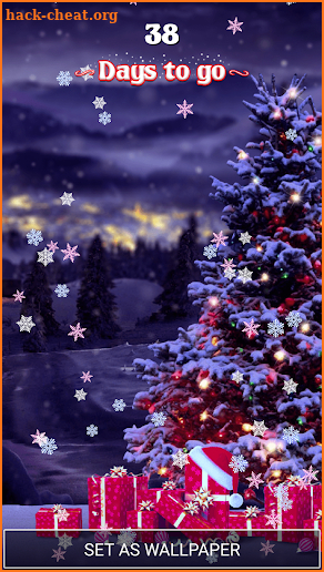 Christmas Countdown Wallpaper screenshot