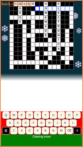 Christmas Crosswords screenshot