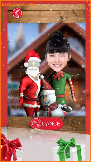 Christmas Dance – Put Your Face in a 3D Video screenshot