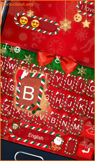 Christmas Day Keyboard Theme screenshot