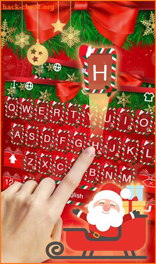 Christmas Day Keyboard Theme screenshot