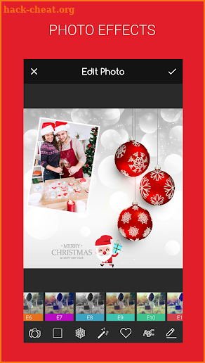Christmas Deco 🎄 Photo Collage & PIP Art Camera screenshot
