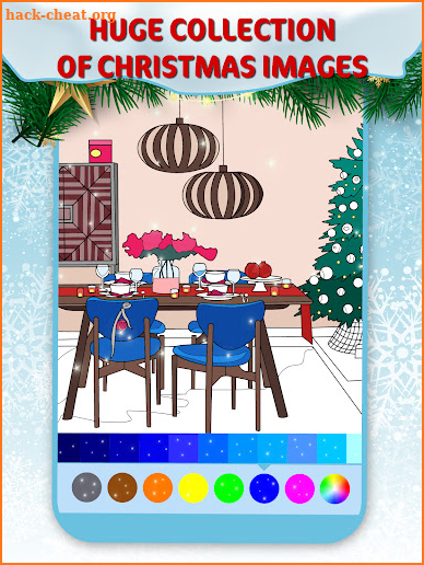 Christmas Decoration Coloring screenshot