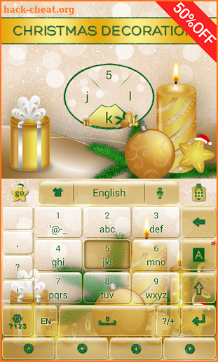 Christmas Decorations Theme screenshot