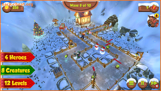 Christmas Defense screenshot