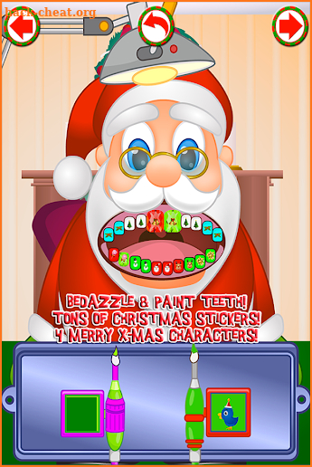 Christmas Dentist Office Santa - Doctor Xmas Games screenshot
