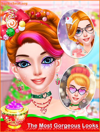 Christmas DressUp & Makeup Salon Games For Girls screenshot