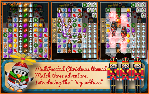 Christmas Drops 4 - Match three puzzle screenshot