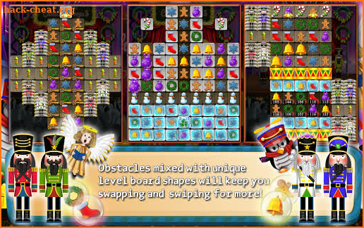 Christmas Drops 5 - Match three puzzle screenshot