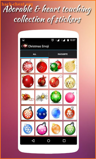 Christmas Emoji screenshot