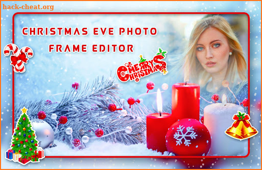 Christmas Eve Photo Frame Editor screenshot
