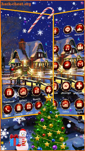 Christmas, Eve Themes, Live Wallpaper screenshot
