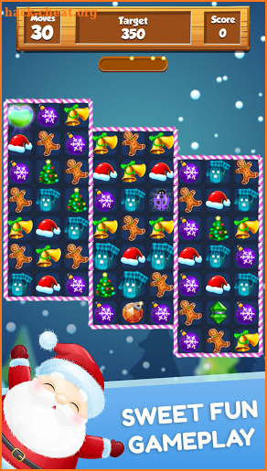 Christmas Games - Match 3 puzzles for Santa screenshot