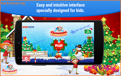 Christmas games 🎅 Puzzles for kids Girls and Boys screenshot