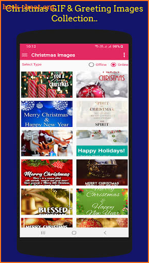 Christmas GIF & Greeting Collection.🎄 screenshot
