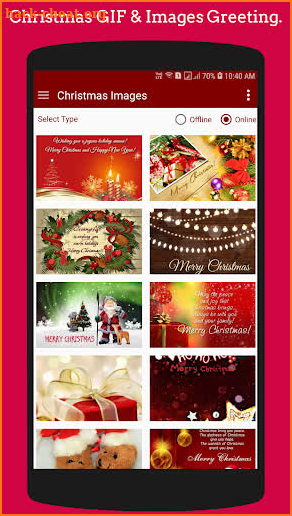 Christmas GIF 🎄 Greeting 🎅 screenshot