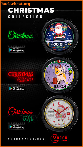 Christmas Gift Analog Watch screenshot