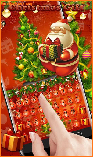 Christmas Gift Keyboard Theme screenshot