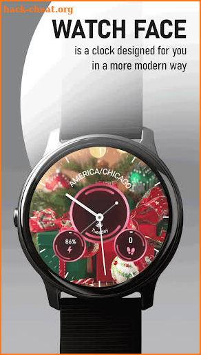 Christmas Gift Watch Face screenshot