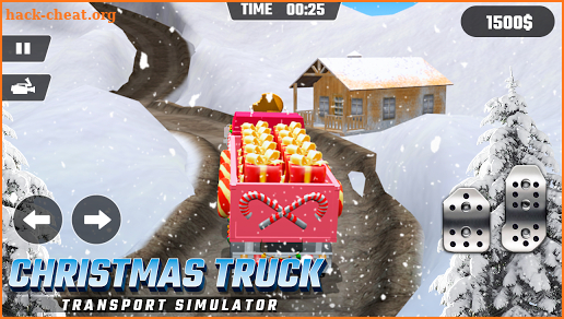 Christmas Gifts Truck Transport Simulator screenshot