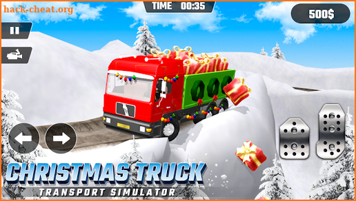 Christmas Gifts Truck Transport Simulator screenshot