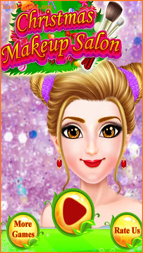 Christmas Girl's Makeup Salon Game for free screenshot