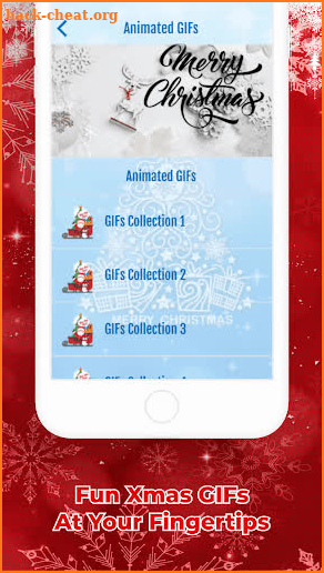 Christmas Greeting Cards GIFs screenshot