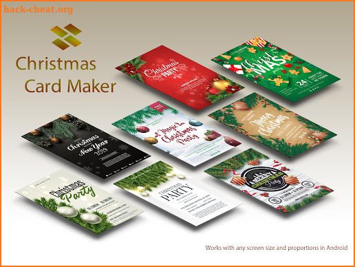 Christmas Greeting Cards Maker screenshot