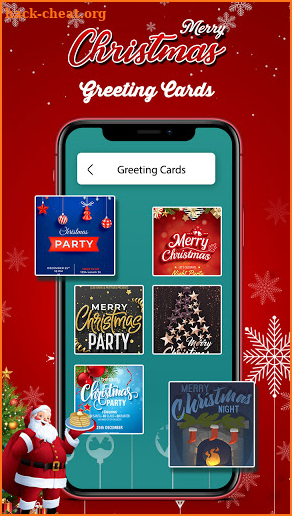 Christmas Greeting Cards, New Year 2021 screenshot