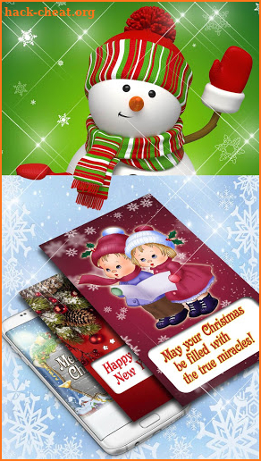 Christmas Greeting Cards 🎄 New Year Card Maker screenshot