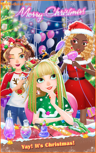 Christmas Hair Salon screenshot