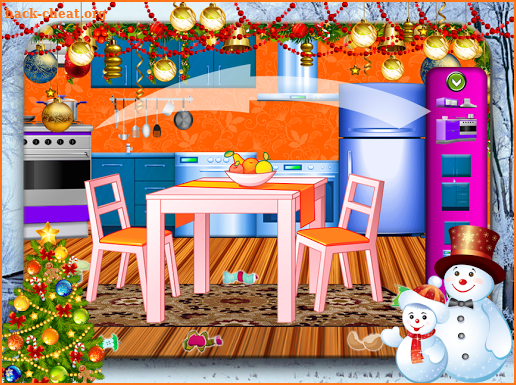 Christmas Interior House Decoration Party screenshot