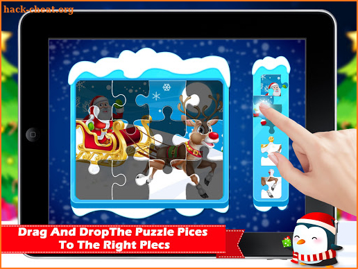Christmas Jigsaw Puzzle For Kids - Christmas Game screenshot