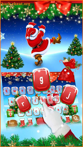 Christmas Keyboard screenshot
