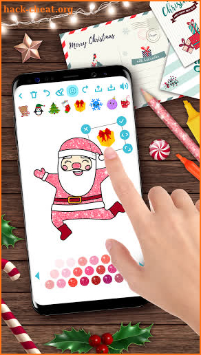 Christmas kids coloring - Coloring games screenshot