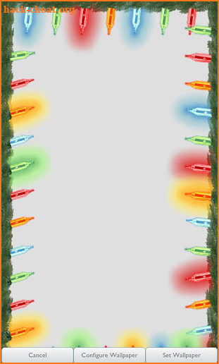 Christmas Light Live Wallpaper screenshot