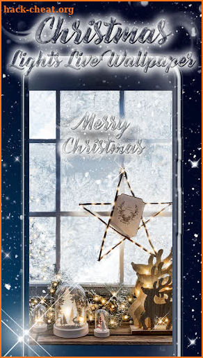 Christmas Lights Live Wallpaper: Xmas Countdown screenshot
