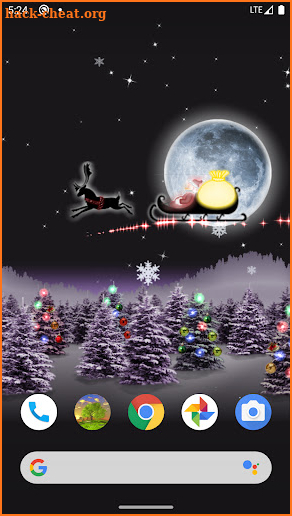 Christmas Live Wallpaper screenshot